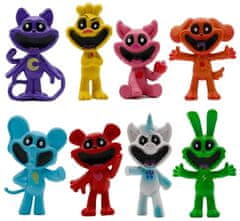 INTEREST Smiling Critters Figurky - Super Sada 8 ks Figurek.