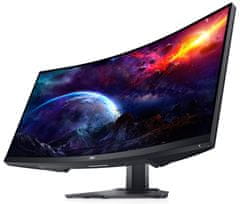 DELL S3422DWG/ 34" curved/ 21:9/ 3440 x 1440/ WQHD/ 3000:1/ 1ms/ VA/ DP/ 2xHDMI/ 4xUSB/ 3Y Basic on-site