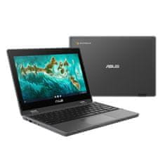 ASUS Chromebook Flip CR1/CR1100FKA/N4500/11,6"/1366x768/T/4GB/64GB eMMC/UHD/Chrome/Gray/2R