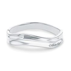 Calvin Klein Výrazný pevný náramek z oceli Elemental 35000641 (Průměr 6,7 cm)