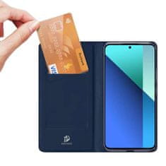 Dux Ducis Knížkové pouzdro na Xiaomi Redmi Note 13 4G DUX DUCIS Skin Blue