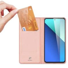 Dux Ducis Knížkové pouzdro na Xiaomi Redmi Note 13 4G DUX DUCIS Skin Pink