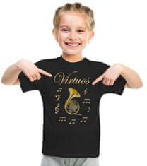 STRIKER Dětské tričko virtuos lesní roh Dětská velikost: 8 let