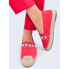 Espadrilky s mušlemi Orange velikost 37