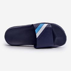 Klasické lehké pánské žabky Navy Blue velikost 42