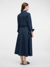 Orsay Tmavě modré dámské košilové šaty 36
