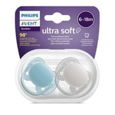 Šidítko Avent Ultrasoft Premium 6-18 m 2ks kluk - 6-18 m