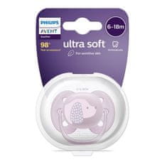 Šidítko Avent Ultrasoft Premium 6-18 m pejsek - 6-18 m