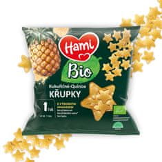 Hami 8x BIO Křupky kukuřičné-quinoa s výborným ananasem 20 g, 12+