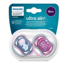 Šidítko Avent Ultra air 2ks pro holky +18 m slon - 18+ m