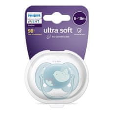 Šidítko Avent Ultrasoft Premium 6-18 m ptáček - 6-18 m