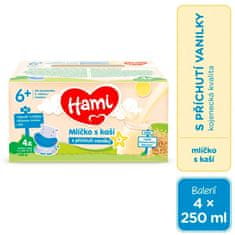 Hami mlíčko s kaší s příchutí vanilky 4x250 ml