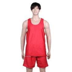 BD-1 basketbalový komplet červená-bílá velikost oblečení XXL