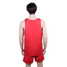 BD-1 basketbalový komplet červená-bílá velikost oblečení XXL