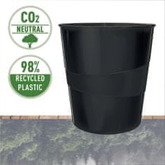 Leitz Odpadkový koš RECYCLE, 15 l, černý