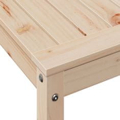 Petromila Přesazovací stůl s policí 82,5x50x75 cm masivní borové dřevo
