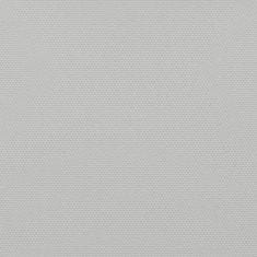 Vidaxl Balkonová zástěna světle šedá 75 x 500 cm 100% polyester oxford