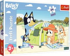 Trefl Puzzle Bluey a její skvělý den MAXI 24 dílků