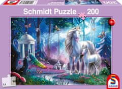 Schmidt Puzzle Jednorožci 200 dílků