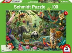 Schmidt Puzzle Pestrá džungle 100 dílků