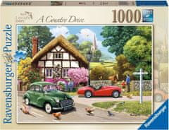 Ravensburger Puzzle Projížďka venkovskou krajinou 1000 dílků