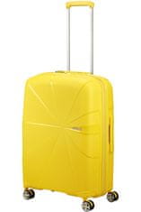 American Tourister Skořepinový cestovní kufr StarVibe M EXP 70/77 l žlutá