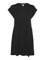 Vero Moda Dámské šaty VMAVA Loose Fit 10304703 Black (Velikost M)