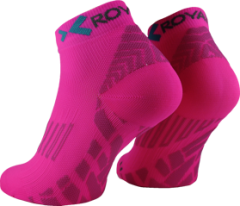 ROYAL BAY Sportovní ponožky LOW-CUT - Růžová neon/39-41