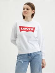 Levis Bílá dámská mikina Levi's XS