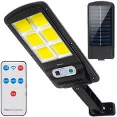 MG Wall Solar Lamp solární lampa 120 LED, černá