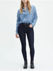 Levis Tmavě modré dámské skinny fit džíny Levi's 721 25/32