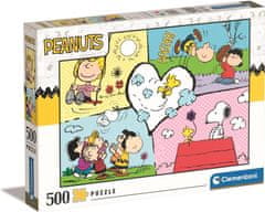 Clementoni Puzzle Peanuts 500 dílků