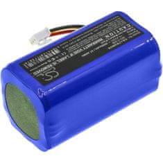 CameronSino Baterie pro Liectroux C30B/ BLAUPUNKT BPK-VCBB1XB/ Midea M4, 2600mAh, Li-Ion