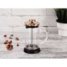 Konvička na čaj a kávu French Press 350 ml Rosegold collection BH-1493