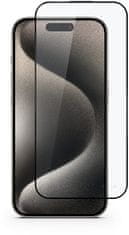 EPICO safírové tvrzené sklo Edge to Edge pro Apple iPhone 15 Pro Max