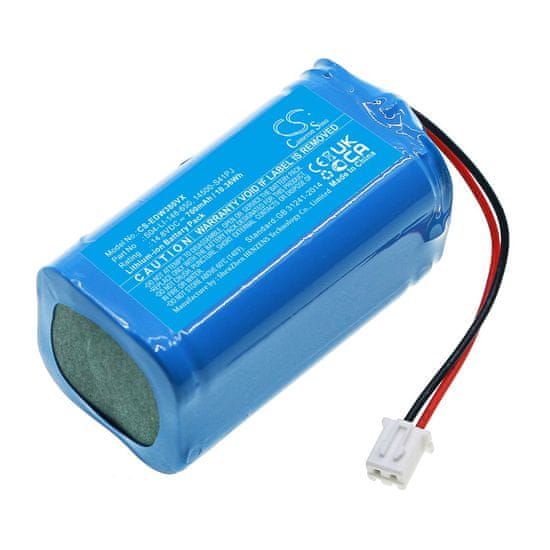 CameronSino Baterie pro Ecovacs Winbot W830/W850/W930/W950, 700mAh, Li-Ion
