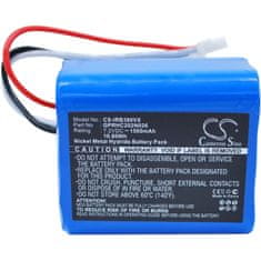 CameronSino Baterie pro iRobot Braava 300, 380, 2000 (ekv. 4409709), 1500mAh, NiMH