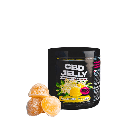 Kratom World CBD Jelly 250mg Bezový květ