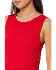 Tommy Hilfiger Dámské šaty Smocked červené XS
