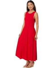 Tommy Hilfiger Dámské šaty Smocked červené XL