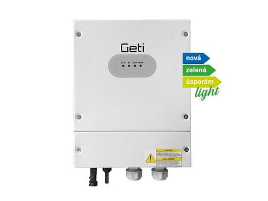 GETI | Solární invertor GETI GWH01 4000W MPPT pro PV ohřev vody