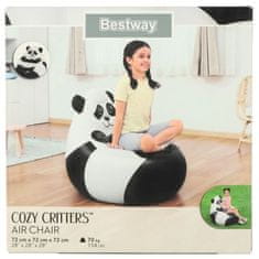 KIK BESTWAY 75116 Nafukovací křeslo panda pouffe