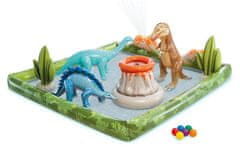 INTEX 56132NP Nafukovací hrací centrum Jurassic Adventure 201x201x36cm