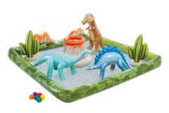 INTEX 56132NP Nafukovací hrací centrum Jurassic Adventure 201x201x36cm