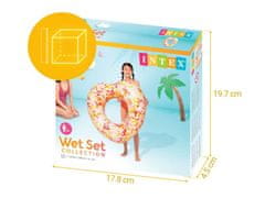 INTEX 56253NP nafukovací kruh srdce Donut 94x89x25cm