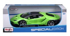 Maisto Lamborghini Centenario, světle zelená, 1:18