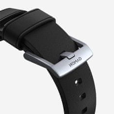 Nomad Active Band Pro - Vodotěsný řemínek pro Apple Watch 45 / 49 mm, černý, stříbrný