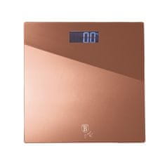 Berlingerhaus Digitální osobní váha 150 kg Rosegold Metallic Line