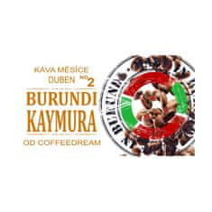 COFFEEDREAM Káva na filtr BURUNDI KAYMURA - Hmotnost: 100g, Typ kávy: Velmi jemné mletí - džezva, Způsob balení: běžný třívrstvý sáček