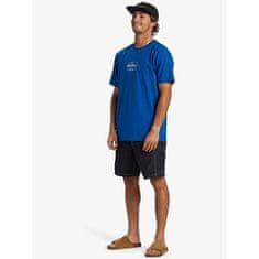 Quiksilver triko QUIKSILVER Chrome Logo SS MONACO BLUE L